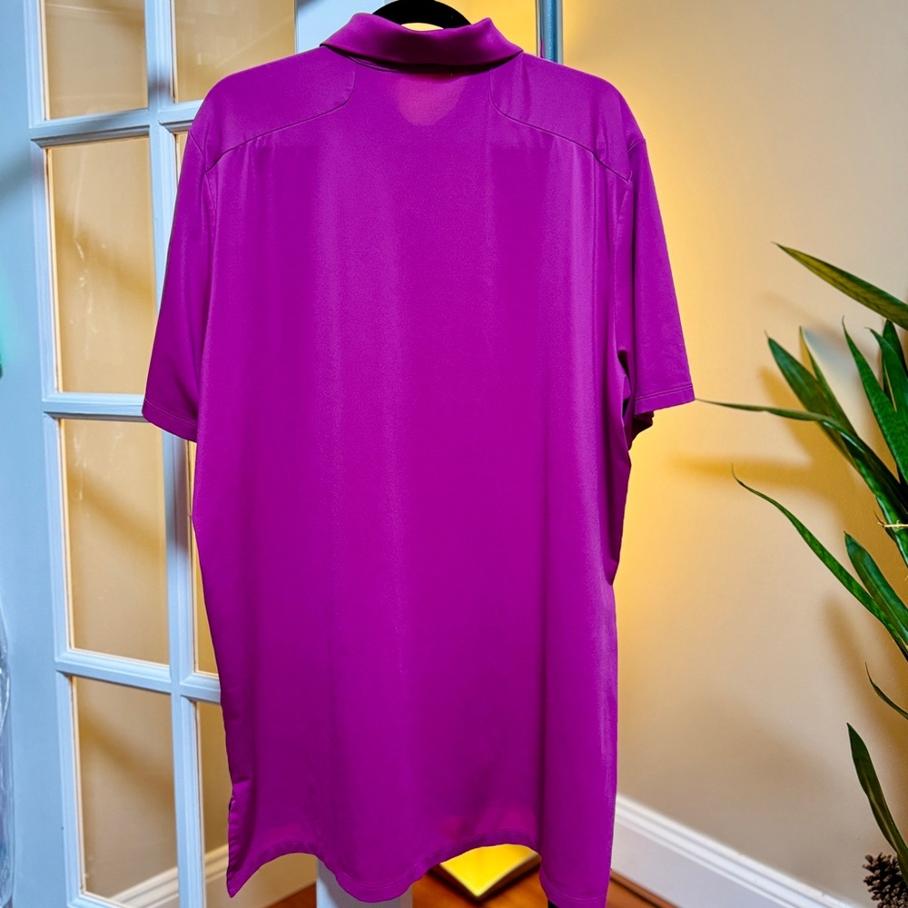 RLX Ralph Lauren Magenta Polo Shirt - Picture 2 of 3